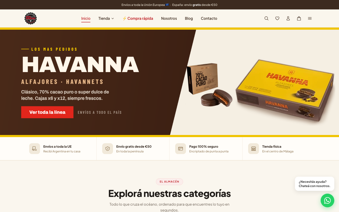 Don Gaucho - Tienda Online Málaga