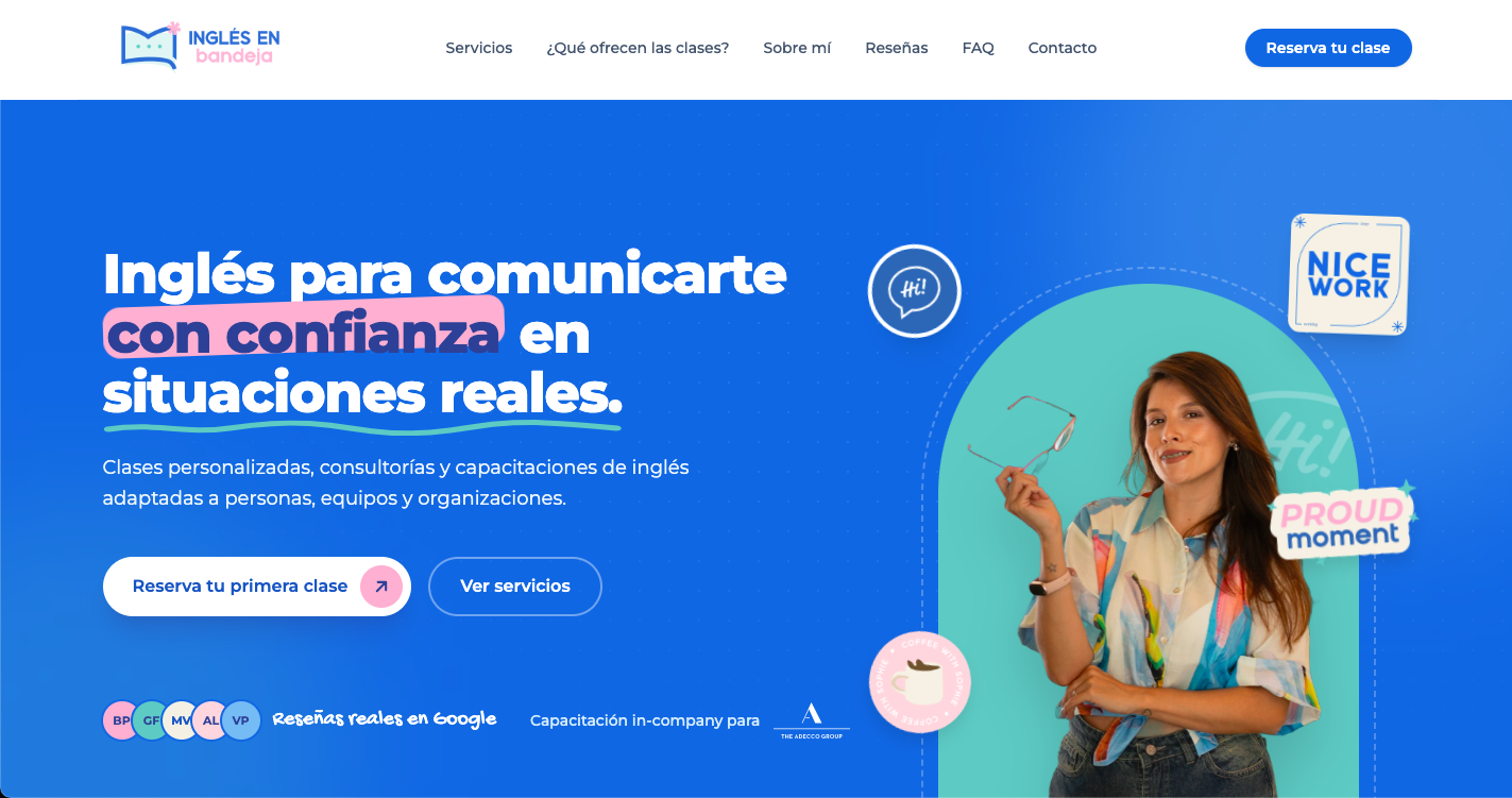 Inglés en Bandeja - Málaga España
