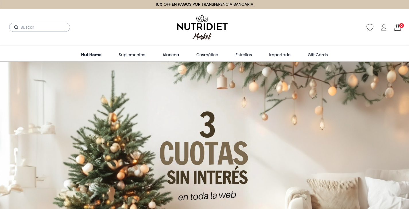 Ecommerce - Nutridiet Market